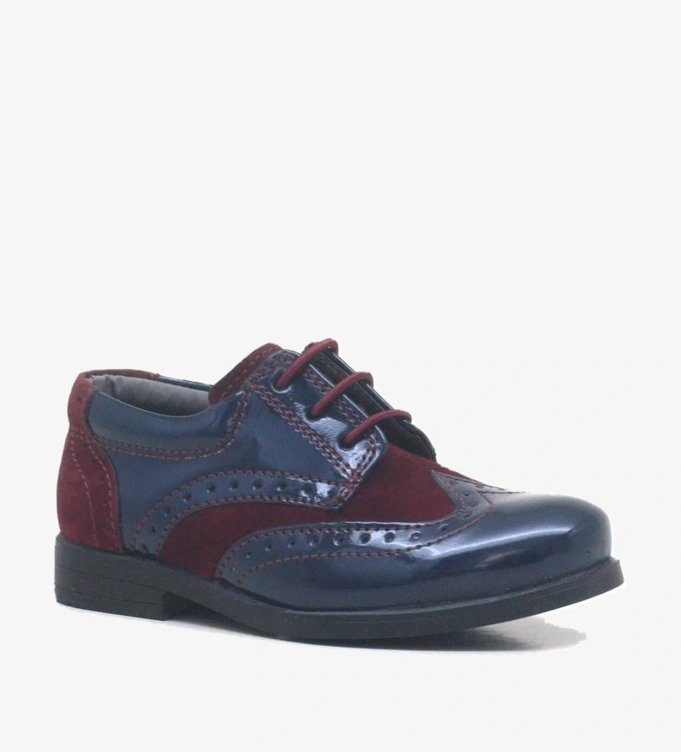 Rakerplus Titan Rugan Bağcıklı Klasik Erkek Bebek Abiye Ayakkabı model görseli