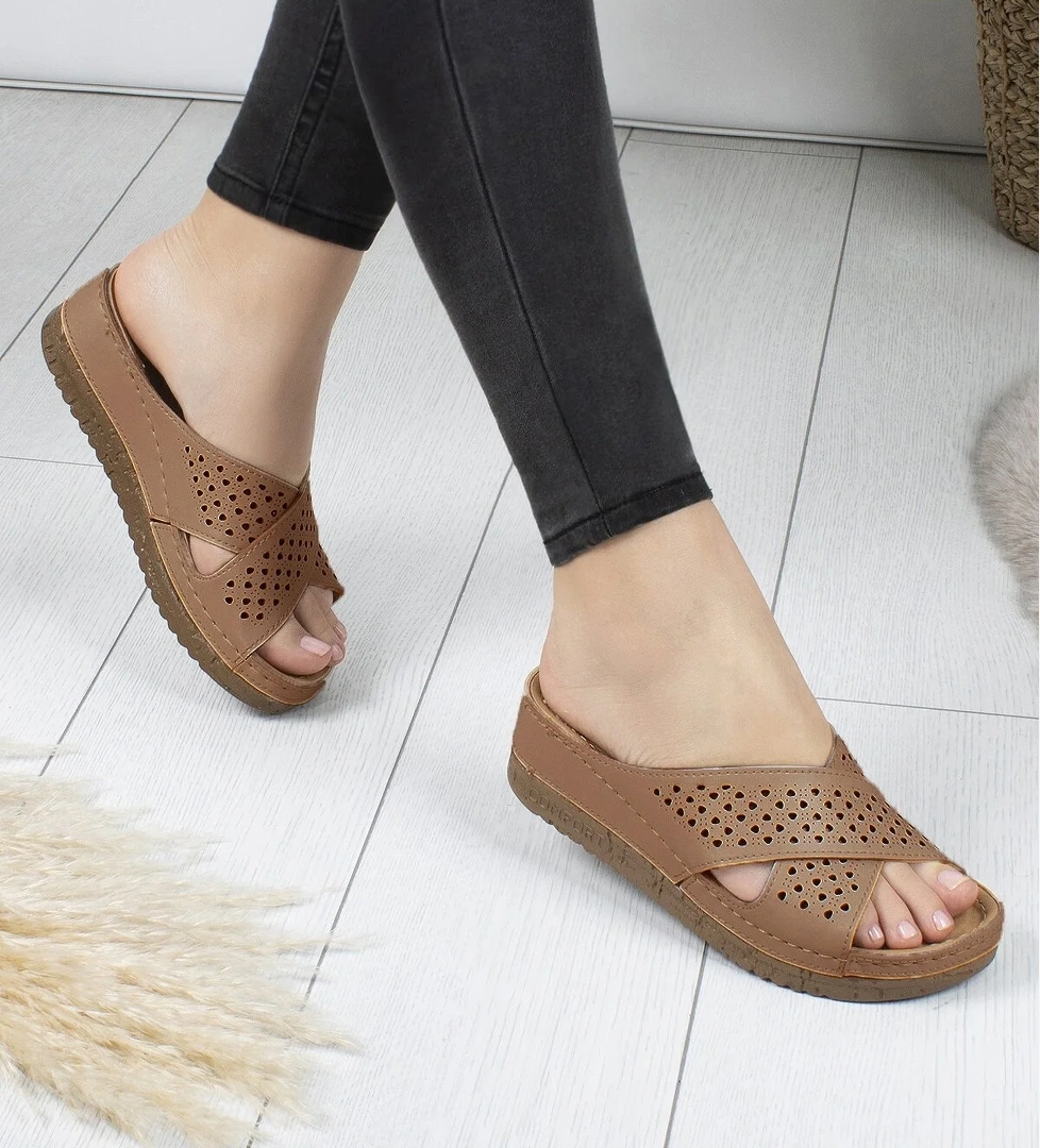 Liana Anatomik Ortopedik Günlük Kadın Terlik - Görsel 1