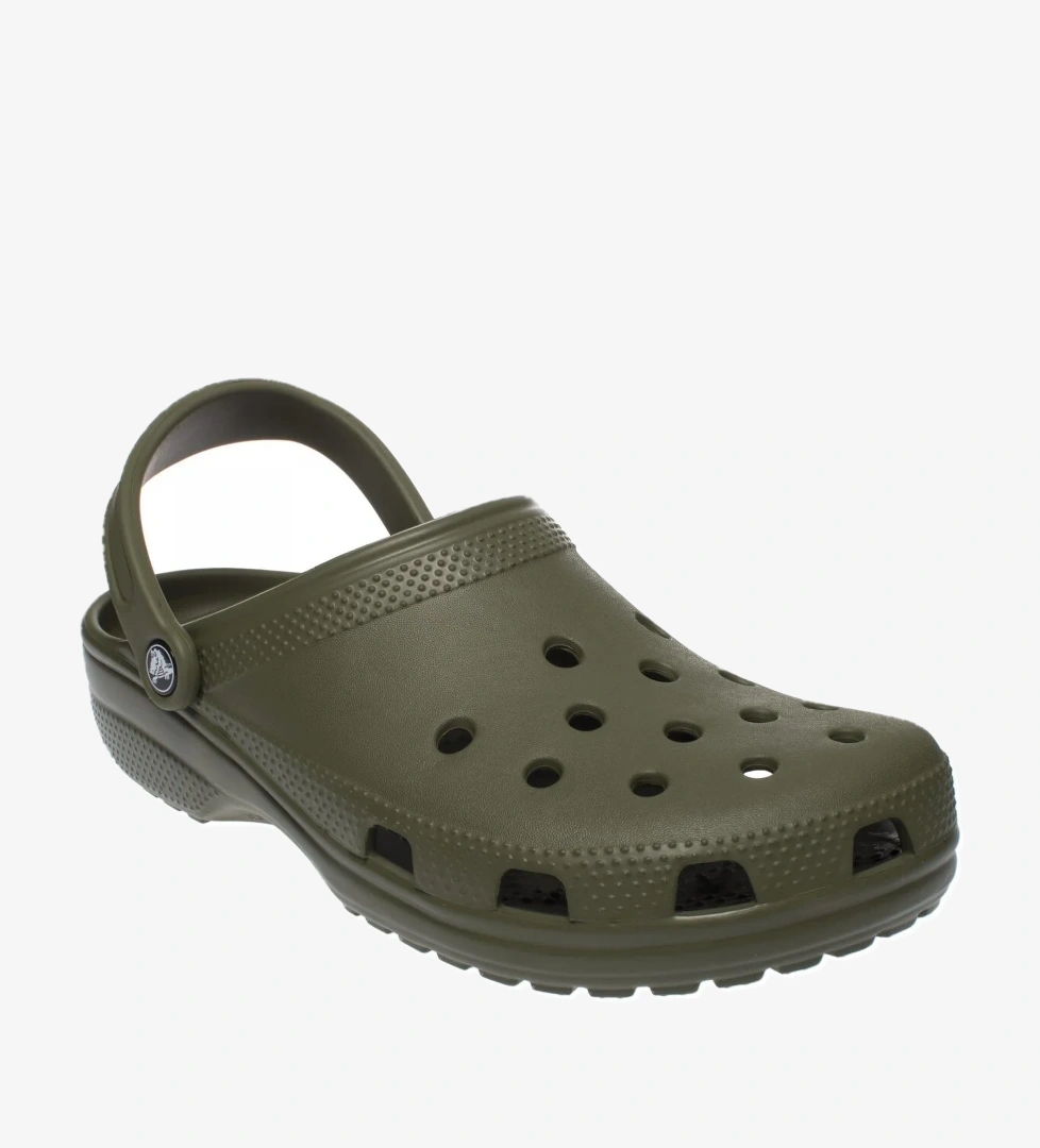 10001 Classic Koyu Haki Unisex Terlik - Görsel 1