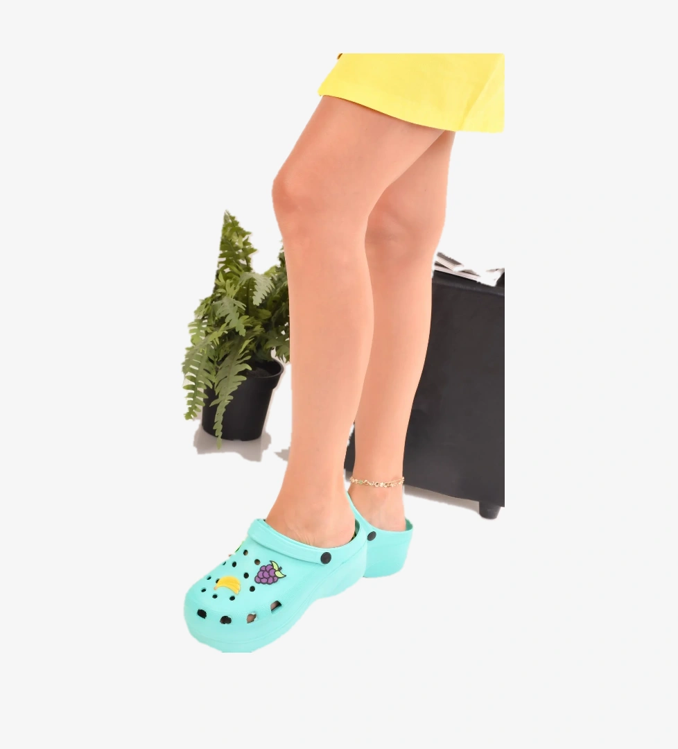 Odesa Ayakkabı Novelido Kadın Yüksek Topuklu Sabo Terlik model görseli