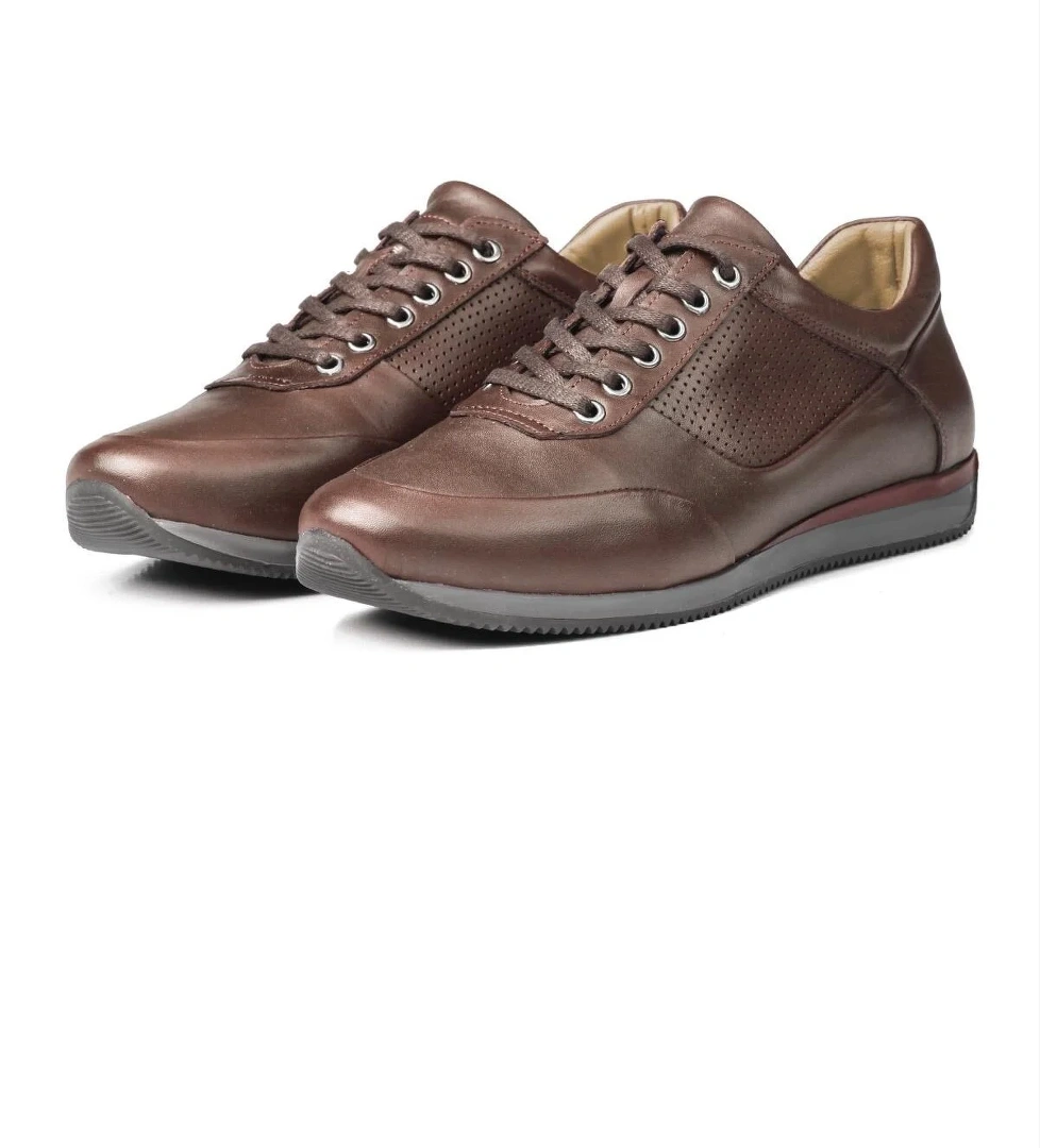 Lion Point Hakiki Deri Peluş Kürklü Erkek Günlük Ayakkabı