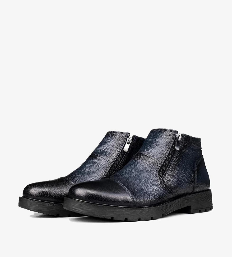 Liverpool Hakiki Deri Kaydırmaz Taban Fermuarlı Chelsea Günlük Bot