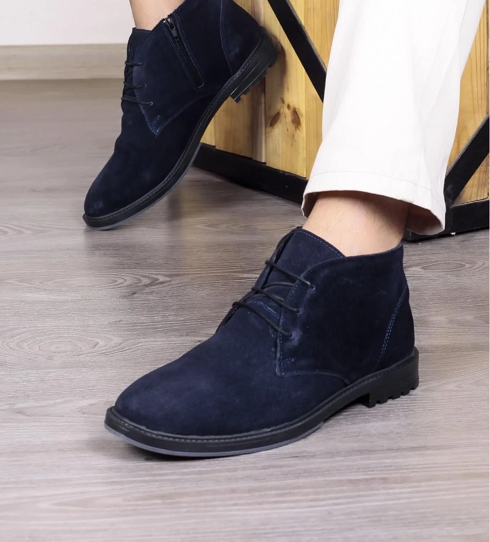 Ducavelli Nottingham Hakiki Deri Kaydırmaz Taban Bağcıklı Fermuarlı Günlük Bot model görseli