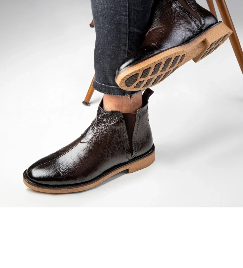 Leeds Hakiki Deri Kaydırmaz Taban Chelsea Günlük Bot