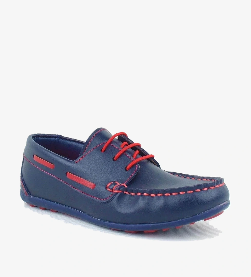 Rakerplus Lacivert Bağcıklı Casual Klasik Erkek Genç Ayakkabı model görseli