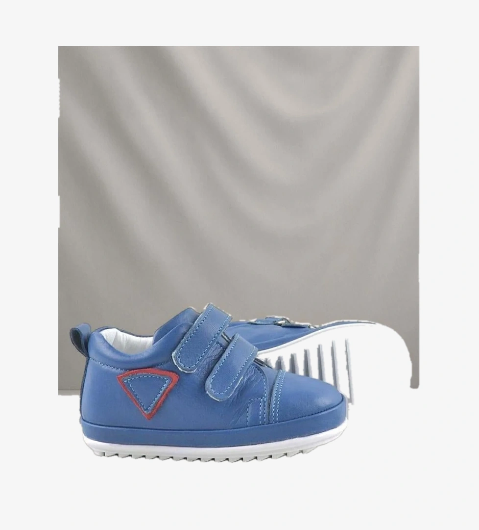 Rakerplus Scrat Hakiki Deri Mavi İlk Adım Ayakkabısı model görseli