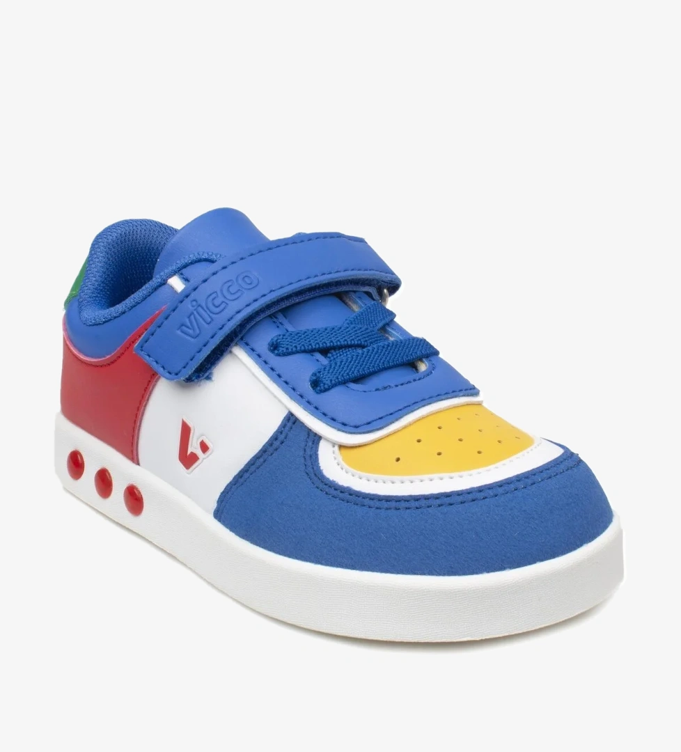 313.B21K130 Sam Bebe Işıklı Mavi Çocuk Spor Ayakkabı