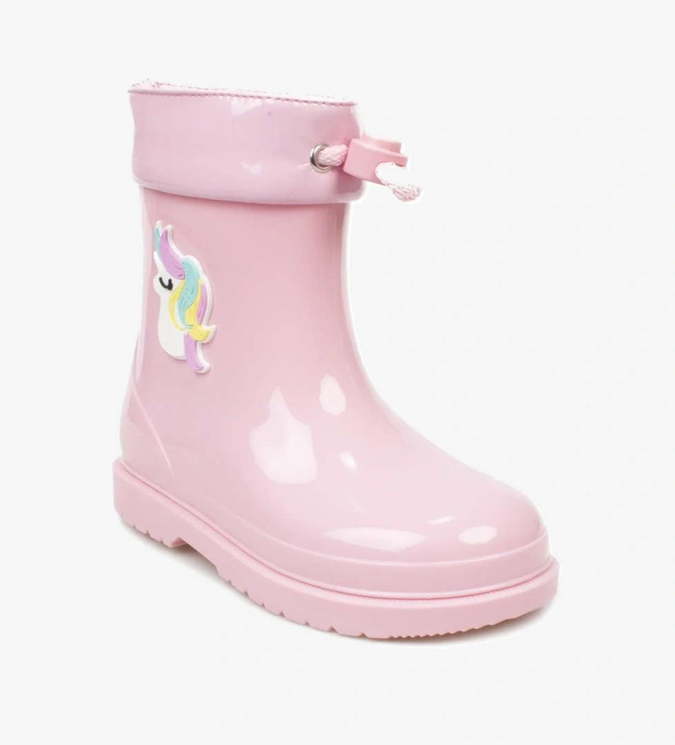 W10253K Bimbi Unicornio Yağmur Pembe Çocuk Çizme