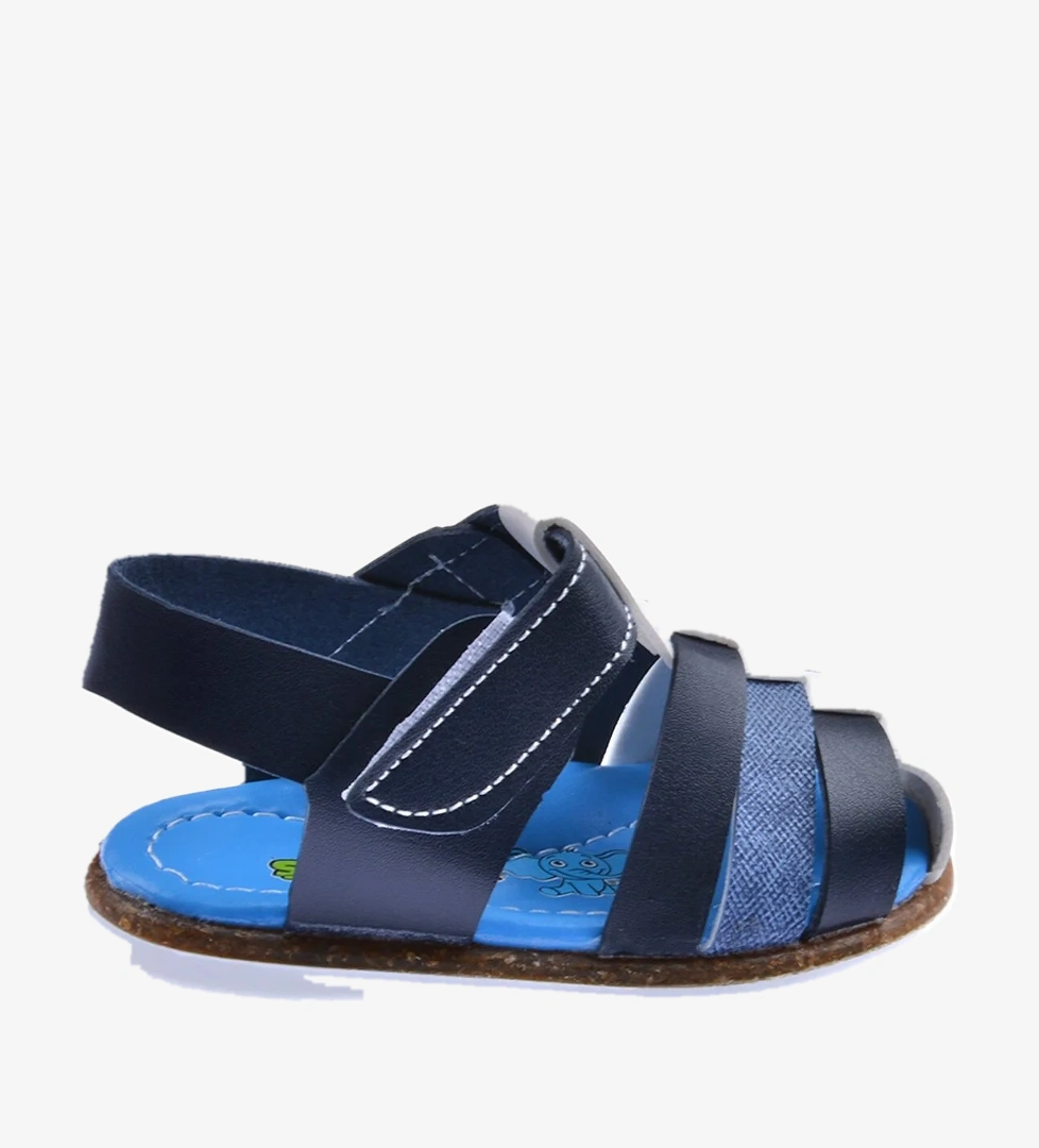 Kiko Kids Erkek Çocuk İlk Adım Sandalet Şb 2321-29 Lacivert - Mavi model görseli