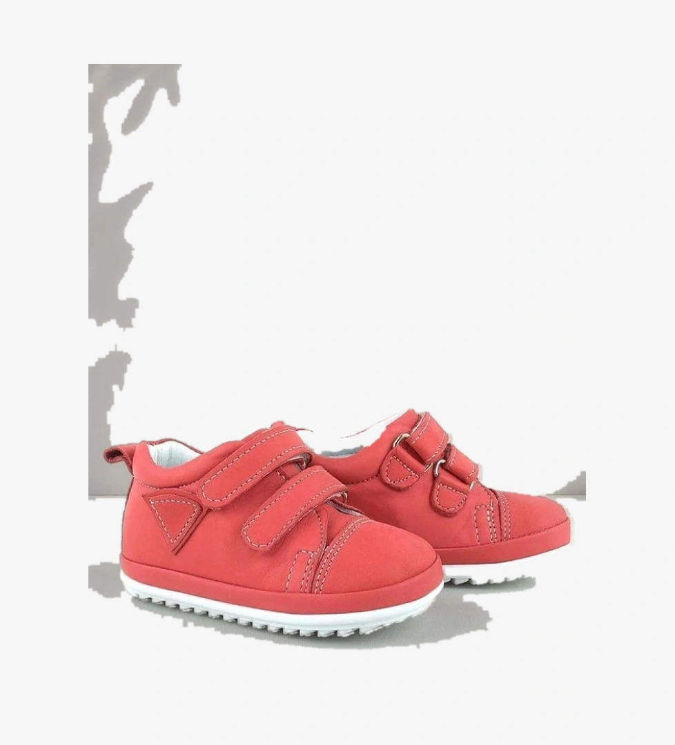 Rakerplus Scrat Hakiki Deri Kırmızı İlk Adım Ayakkabısı model görseli