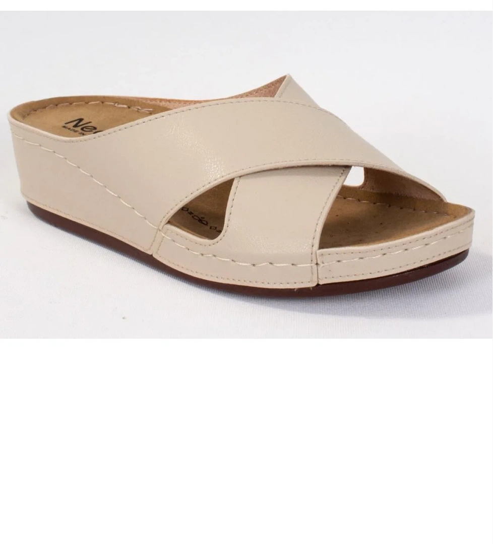 Dagoster DZA37-1802 Bej Günlük Ortopedik Kadın Terlik model görseli