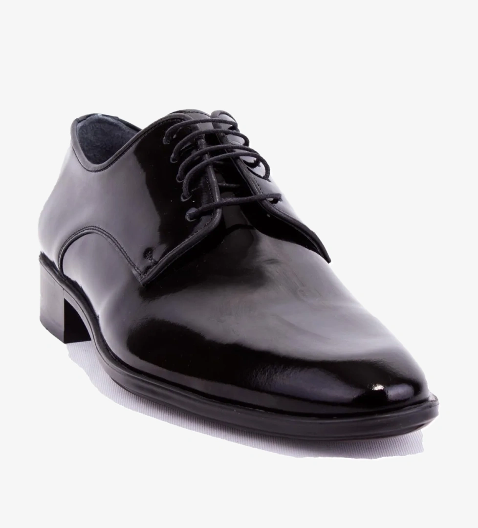 Fermend 849 Siyah Rugan Klasik Deri Erkek Ayakkabı model görseli