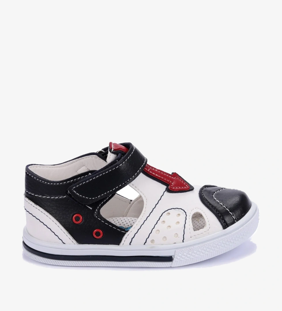 Erkek Çocuk Sandalet Şb 26452807-13 Lacivert - Kırmızı - Görsel 1