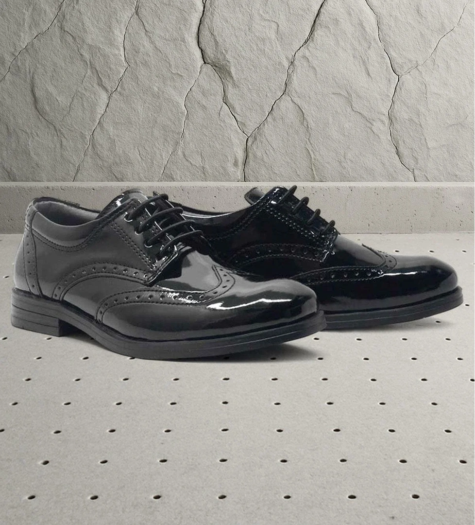 Rakerplus Titan Rugan Bağcıklı Klasik Erkek Çocuk Okul Ayakkabı model görseli