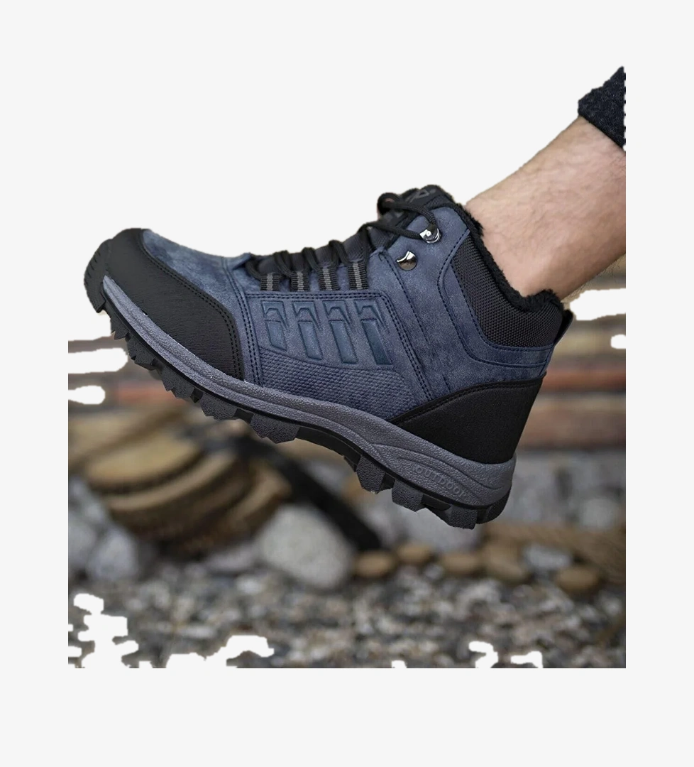 Xstep X-Step X6 Lacivert Termal Kürklü Kışlık Erkek Bot Ayakkabı model görseli