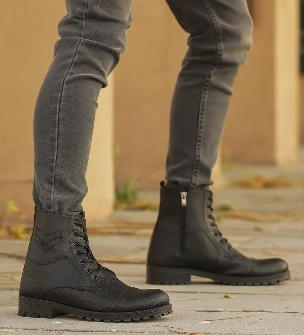 Tomiross Tomıross Erkek Postal Army Bot Sıcak Astarlı Soğuk ve Su Geçirmez ARMY-0560 model görseli