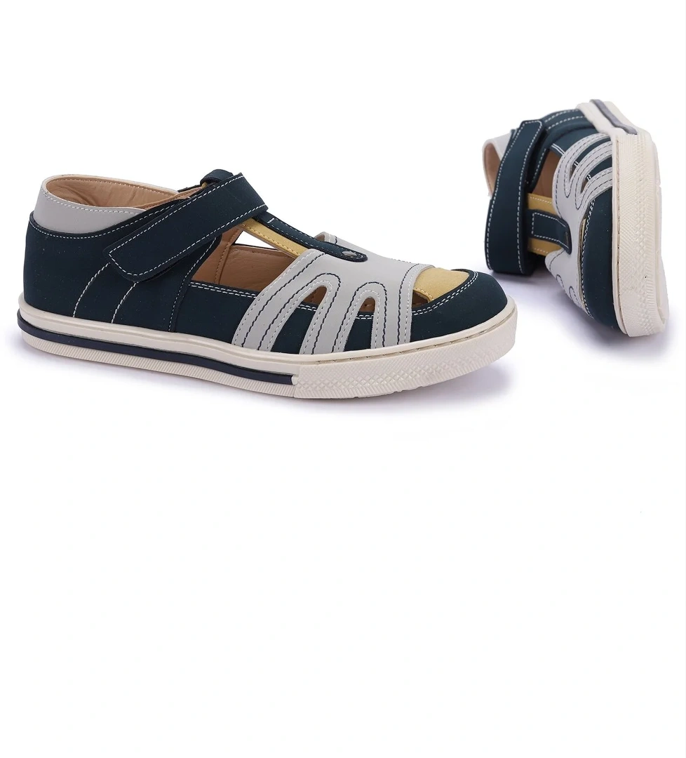 Erkek Çocuk Sandalet Şb 26382805-06 Lacivert - Sarı - Görsel 1