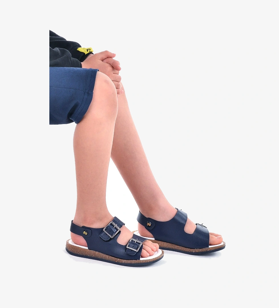 Erkek Çocuk Sandalet Şb 2330-39 Lacivert