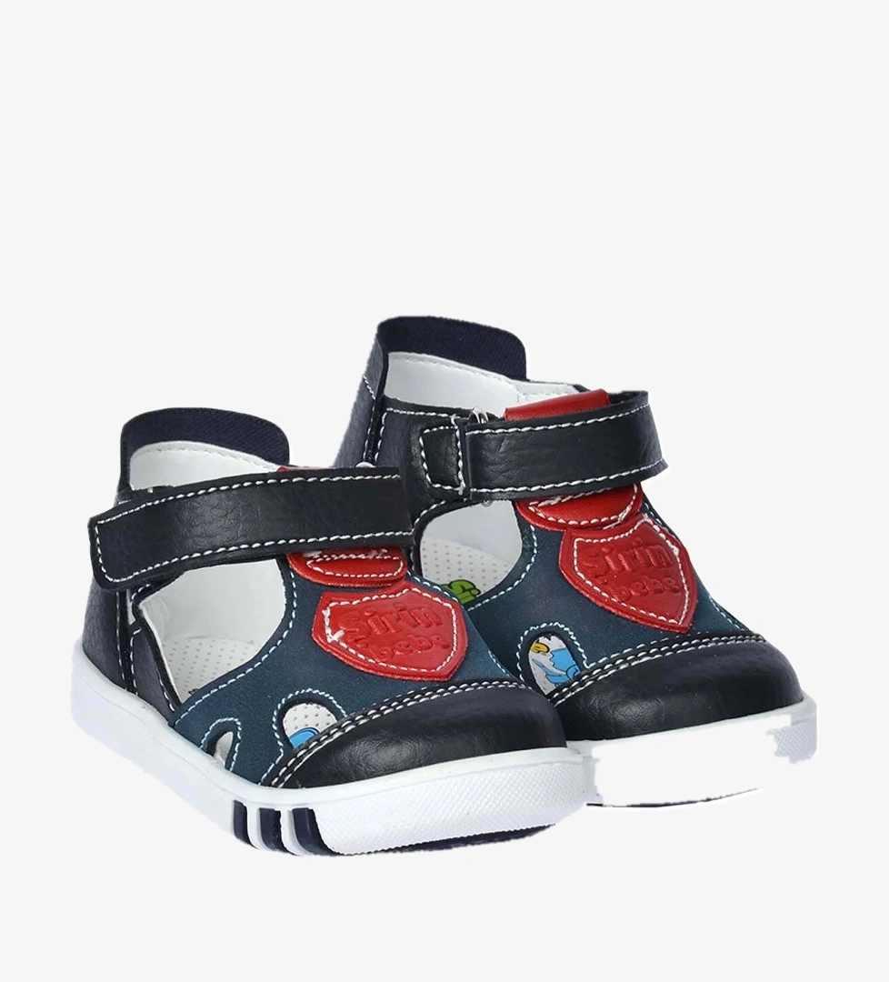 Kiko Kids Erkek Çocuk İlk Adım Ayakkabı Şb 2250-55 Siyah - Lacivert model görseli