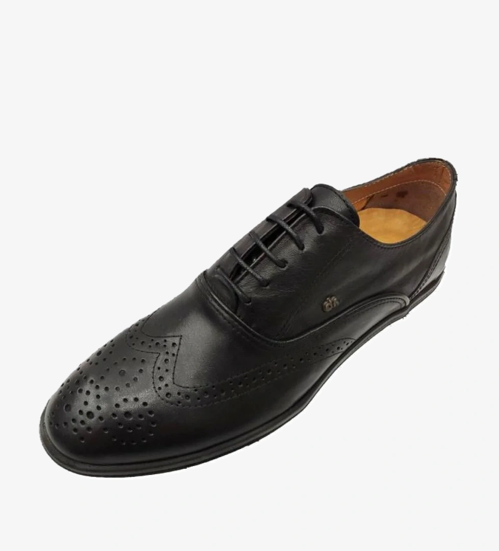 342003-310 Hakiki Deri Ortopedik Erkek Ayakkabı - Görsel 1