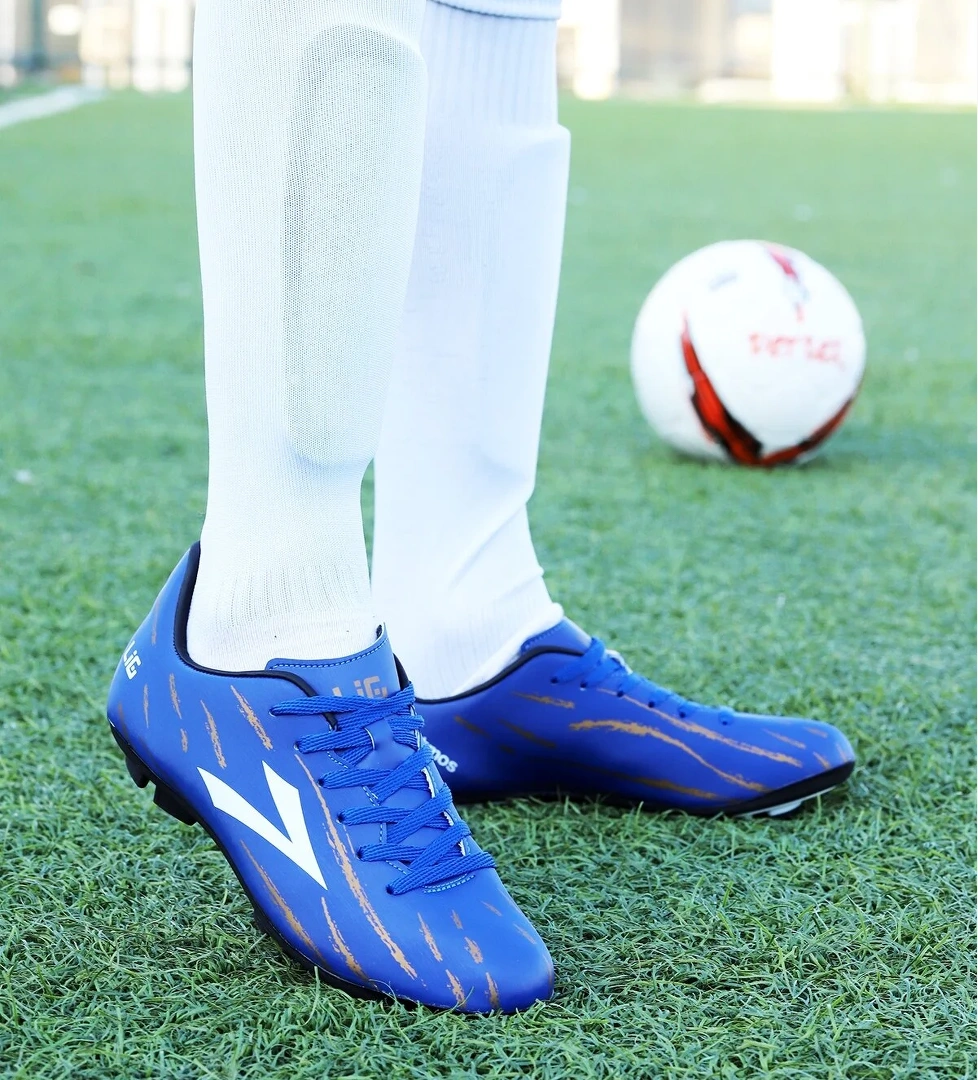 Lig Latmos KM Krampon Çim Saha Erkek Futbol Ayakkabı Saks model görseli