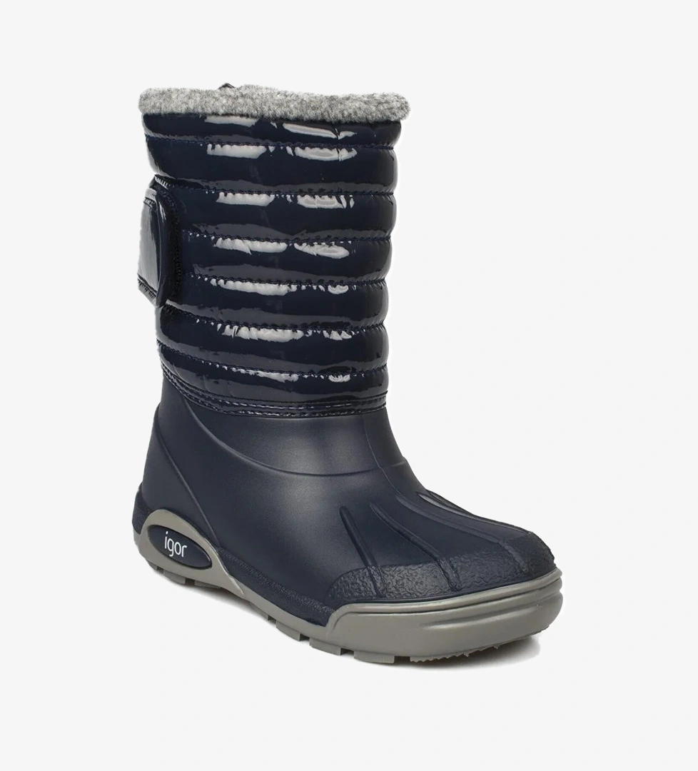 Igor Topo Ski Charol Lacivert Erkek Çocuk Kar Botu model görseli