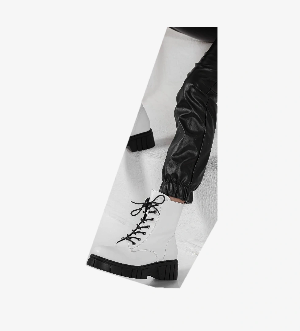 D099 KADIN BOT&BOOTİE POSTAL BOT_Beyaz