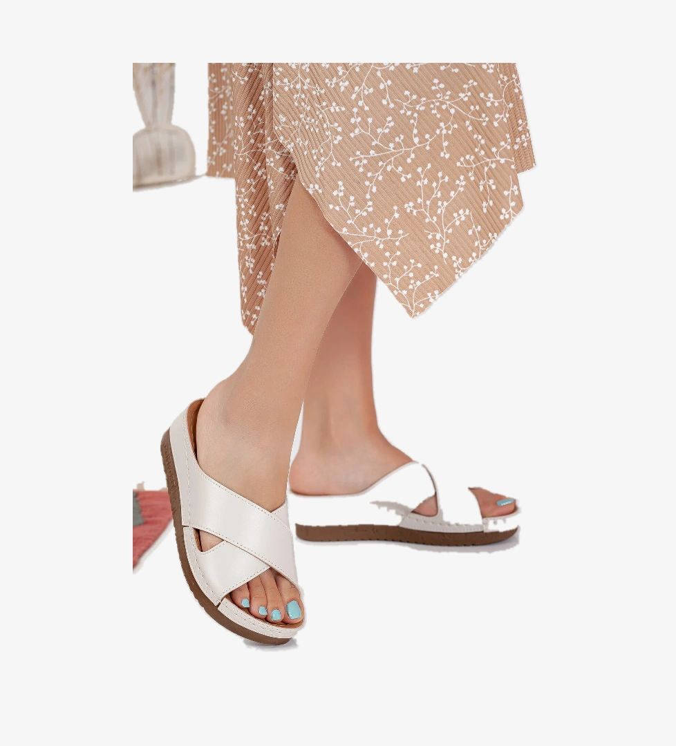 İnci Anatomik Ortopedik Günlük Kadın Terlik - Görsel 1