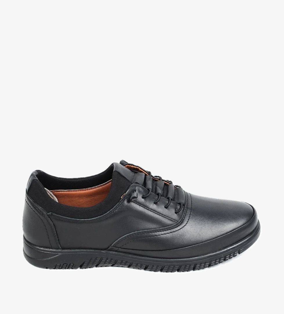 Dropland 7863-2 Antik Siyah %100 Deri Erkek Casual Ayakkabı model görseli