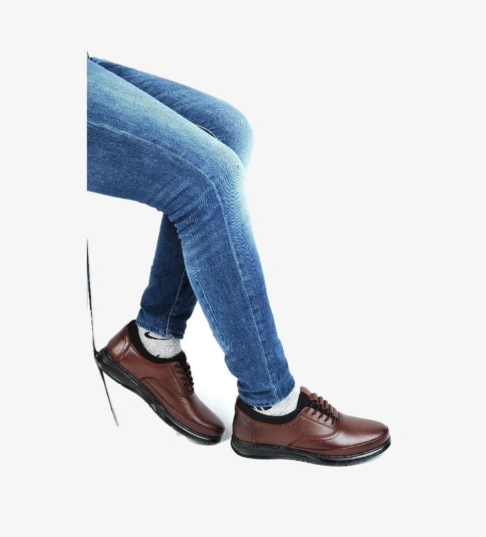 Balayk 066 Taba %100 Deri Erkek Casual Spor Ayakkabı model görseli