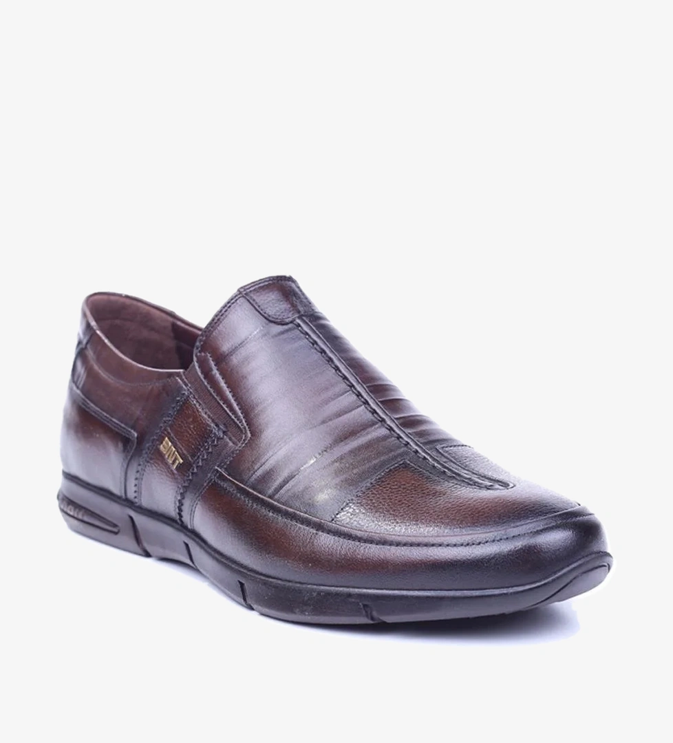 1220 Erkek Deri Bağcıksız Günlük Ayakkabı - Görsel 1