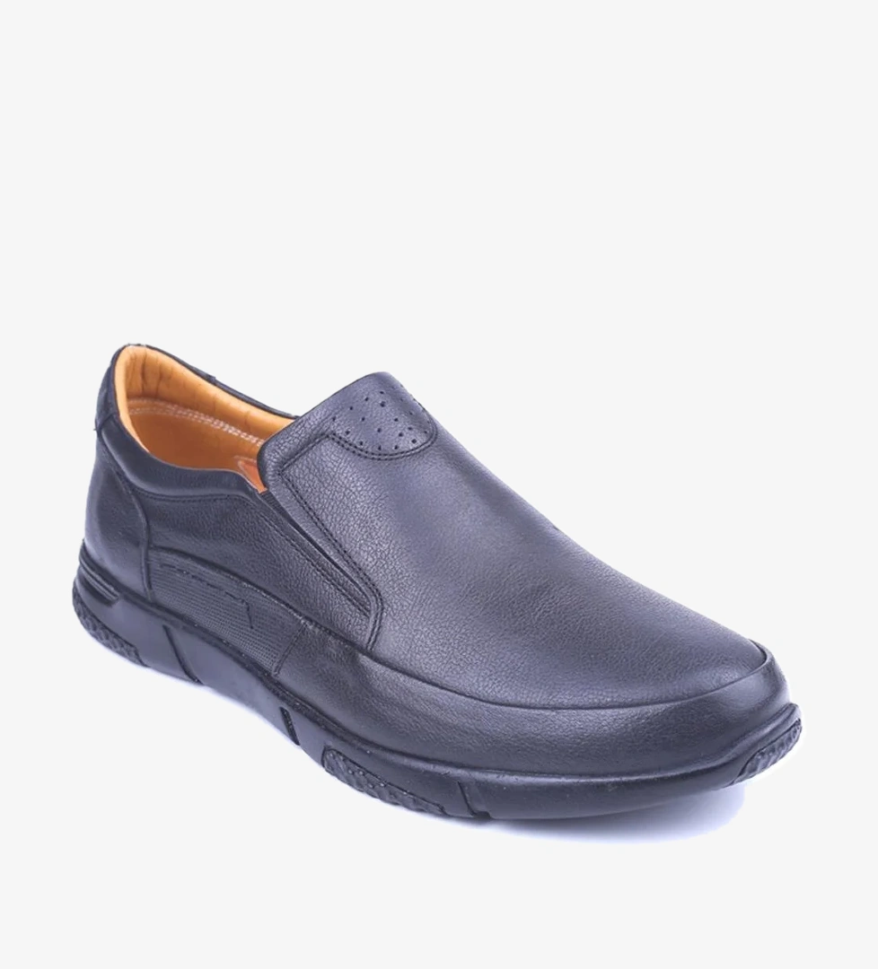 Luis Figo 4410 Siyah Büyük Numara Hakiki Deri Erkek Ayakkabı model görseli