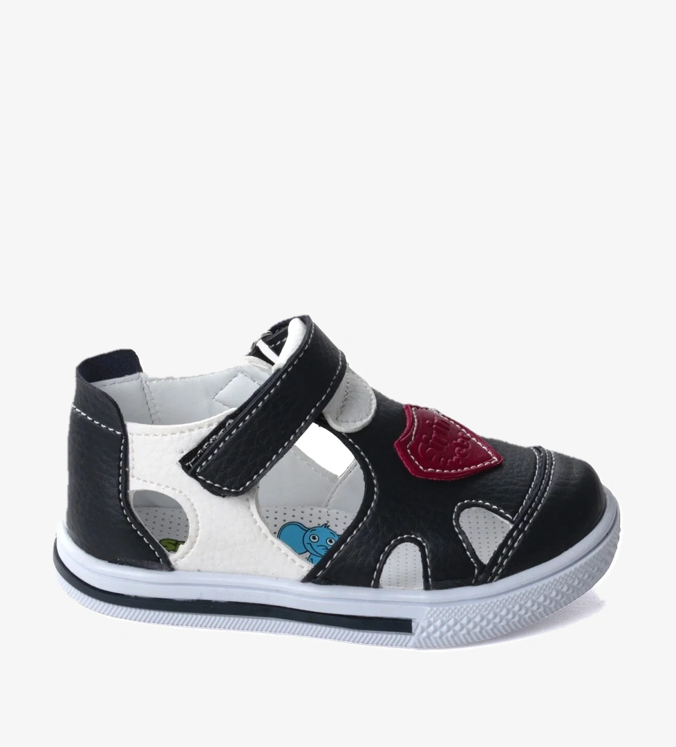 Kiko Kids Günlük Erkek Çocuk Bebe Ayakkabı Şb 2250-55 Siyah - model görseli