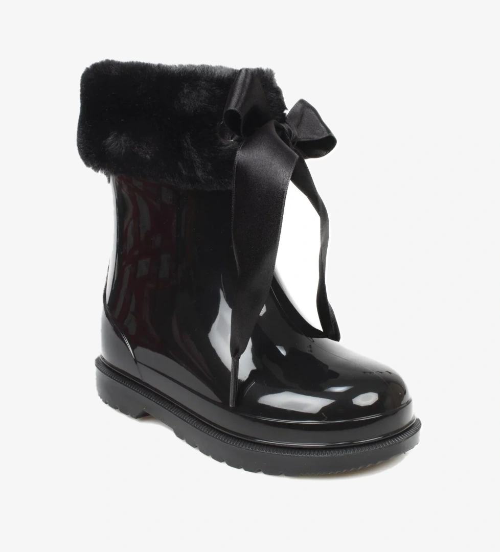 Igor W10258K Bimbi Soft Yağmur Siyah Kız Çocuk Çizme model görseli