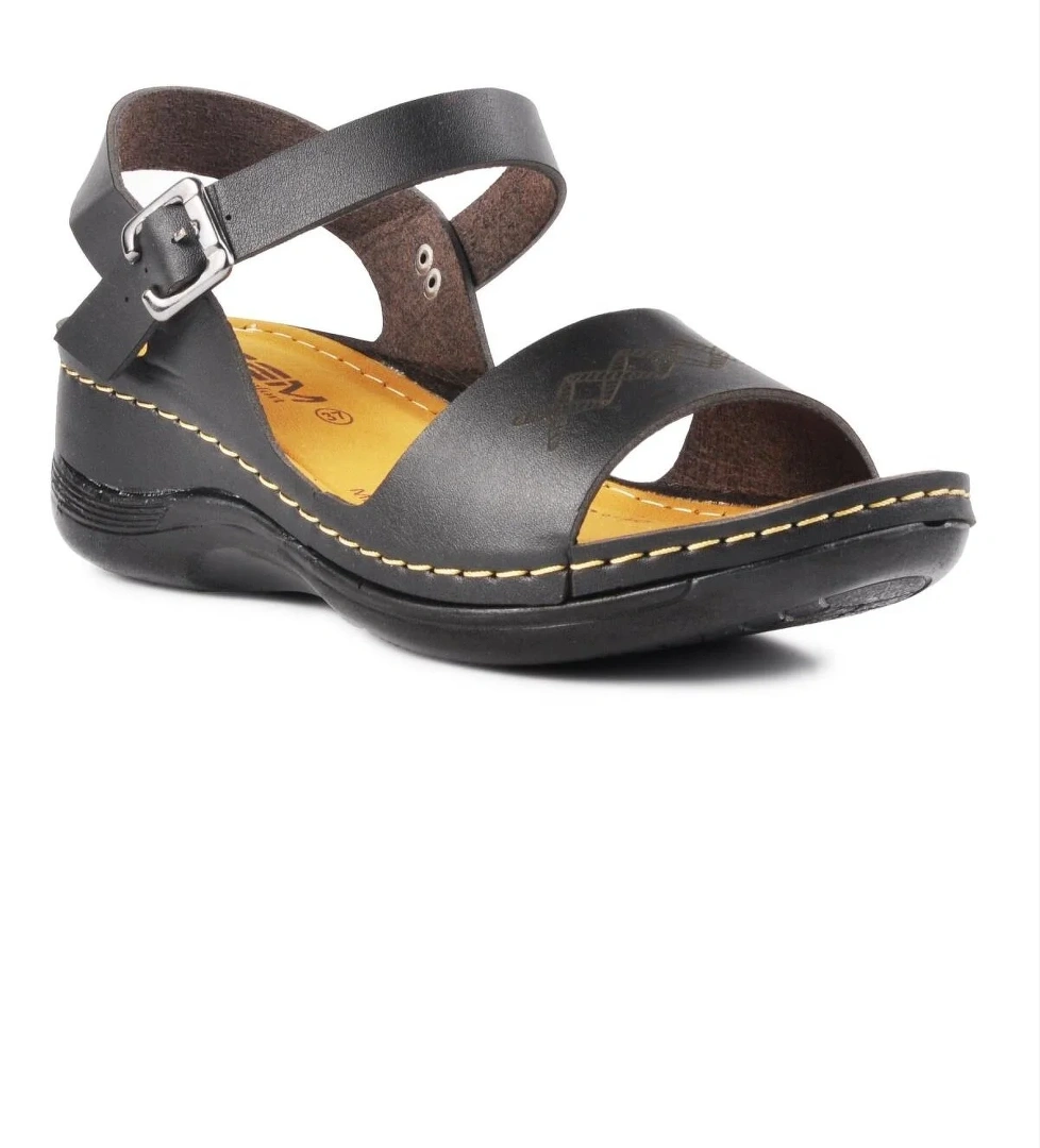 Esem Esm246 Siyah Kadın Sandalet