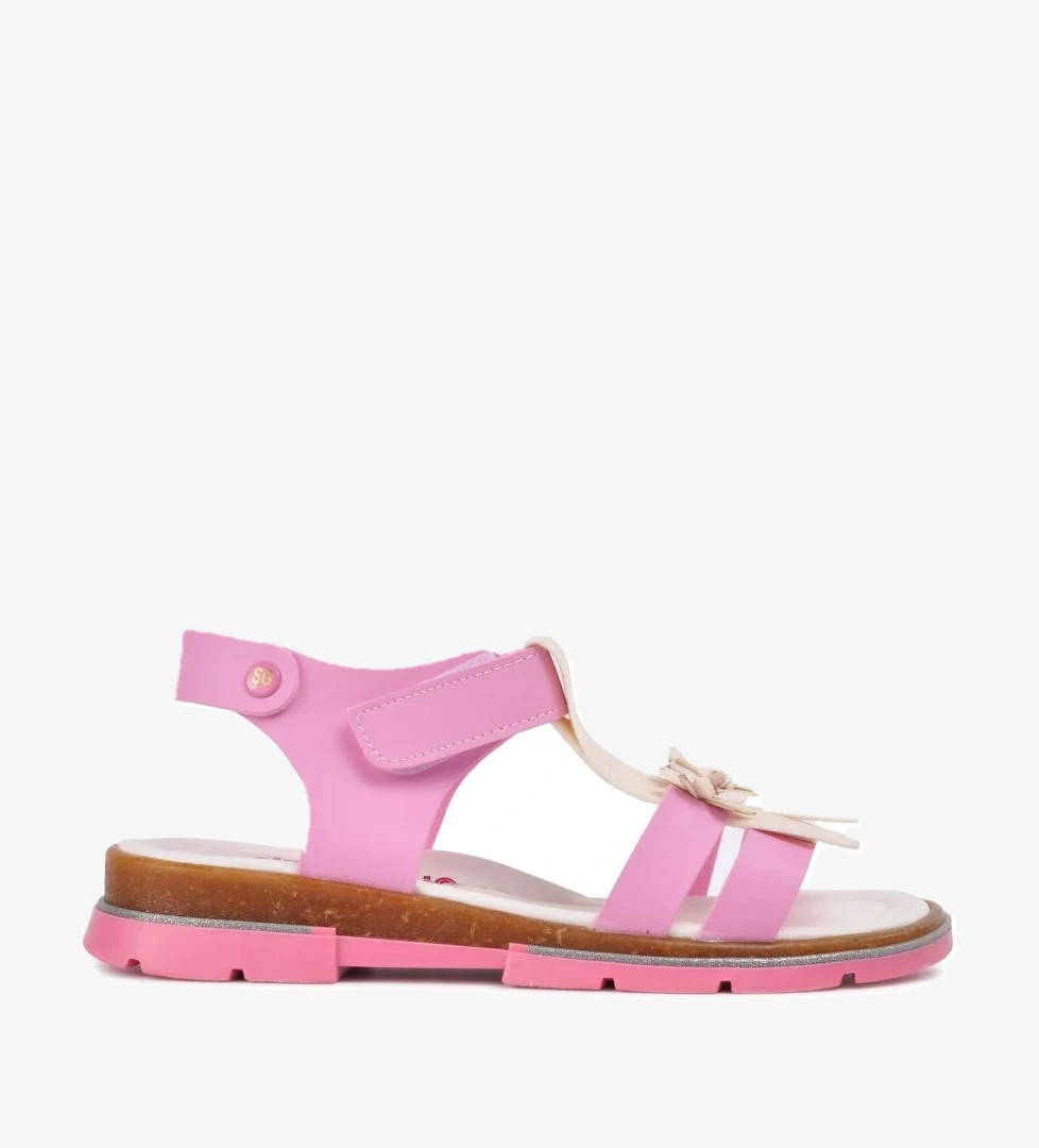 Ayakmod 210104 Pembe-Sedef Comfort Kız Çocuk Sandalet model görseli