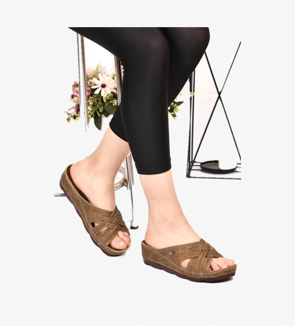 D.r Tavsiyeli Ortapedik Kadın Terlik