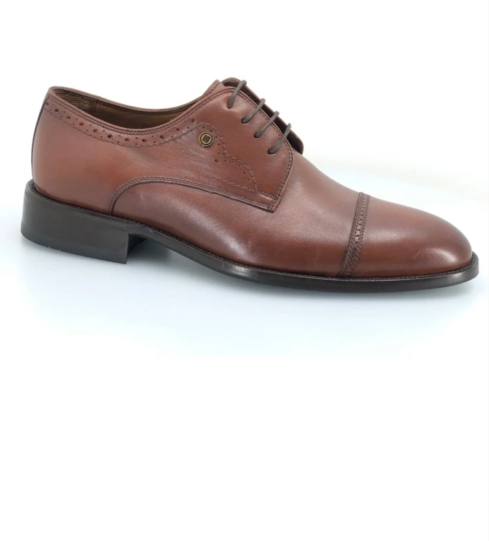 Aronay Bağcıklı Jurdan Kösele Erkek Klasik Ayakkabı model görseli