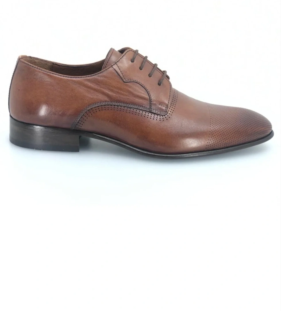 Aronay Bağcıklı Jurdan Kösele Erkek Klasik Ayakkabı model görseli