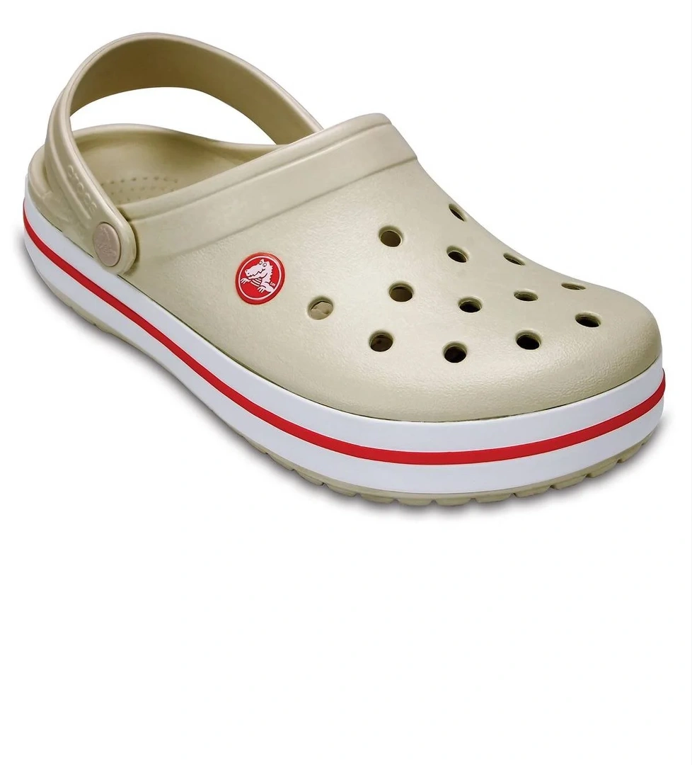 Crocs Crocs Bej Crocband Krem 11016 Sandalet & Terlik | Flo Bej - 1. görsel