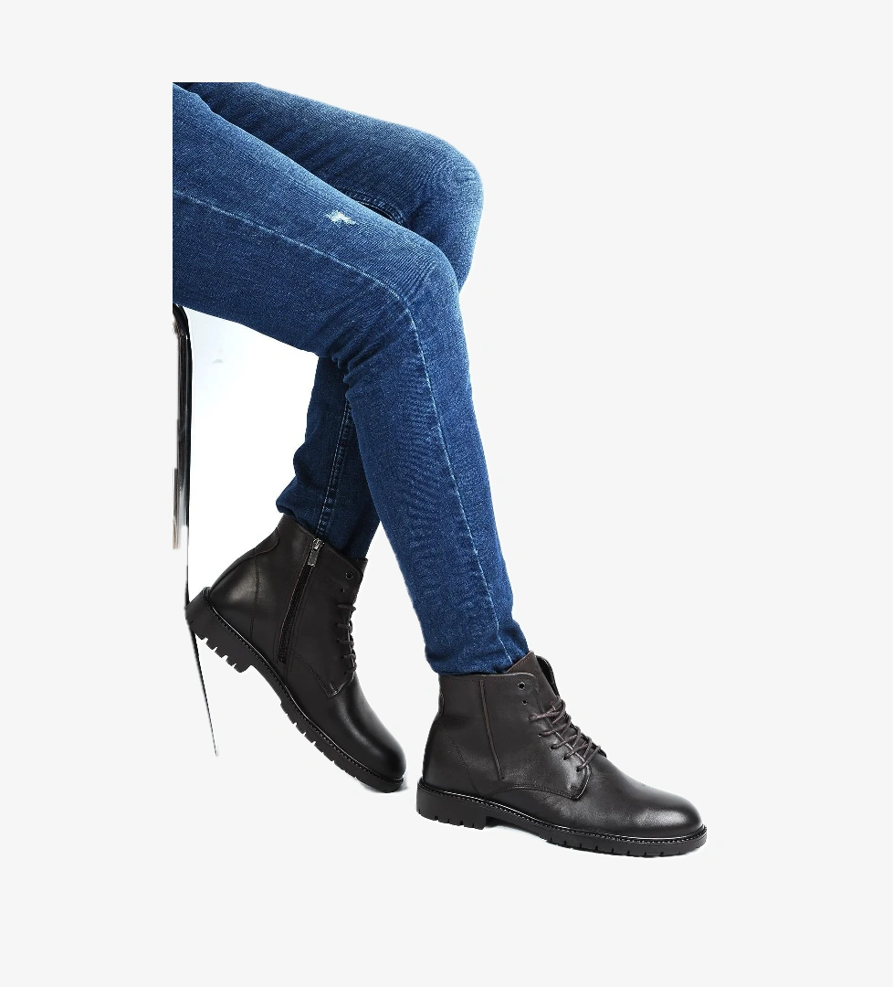 Pierre Cardin 77558 Termal %100 Deri Kışlık Erkek Bot model görseli