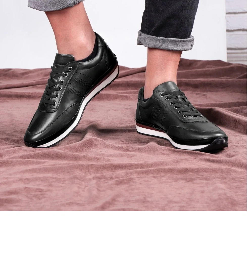 Fagola Hakiki Deri Erkek Günlük Ayakkabı, Casual Ayakkabı, %100 Deri Ayakkabı, 4 Mevsim