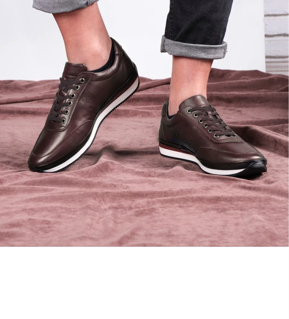 Fagola Hakiki Deri Erkek Günlük Ayakkabı, Casual Ayakkabı, %100 Deri Ayakkabı, 4 Mevsim