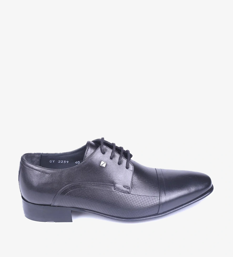 Fosco 2239 Erkek Bağcıklı Hakiki Deri Klasik Ayakkabı model görseli