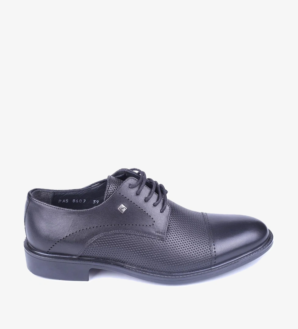 Fosco 8607 Erkek Hakiki Deri Klasik Kauçuk Ayakkabı model görseli