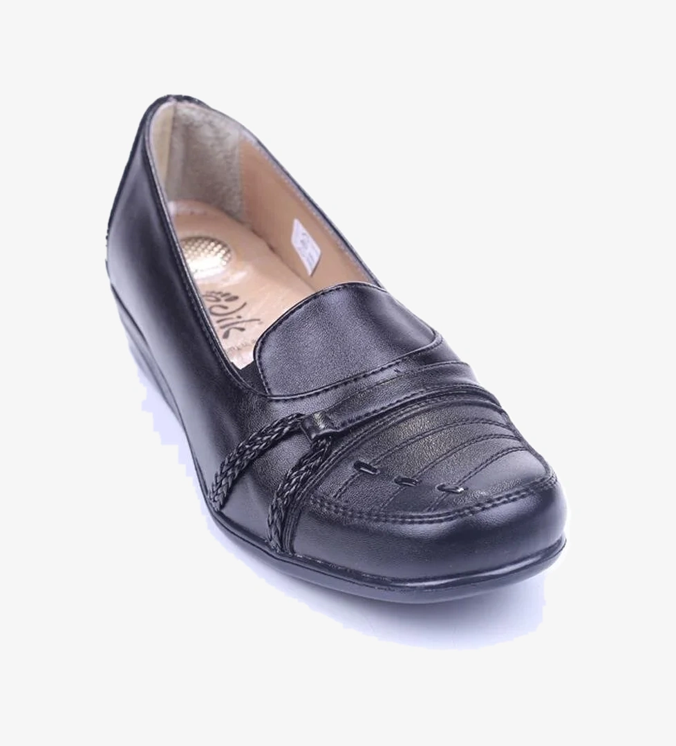 Edik 061 Kadın Siyah Günlük Ortop Anne Ayakkabısı model görseli