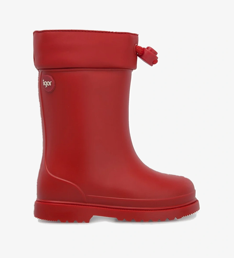 Unisex Çocuk Yağmur Çizmesi W10100 KIRMIZI - Görsel 1