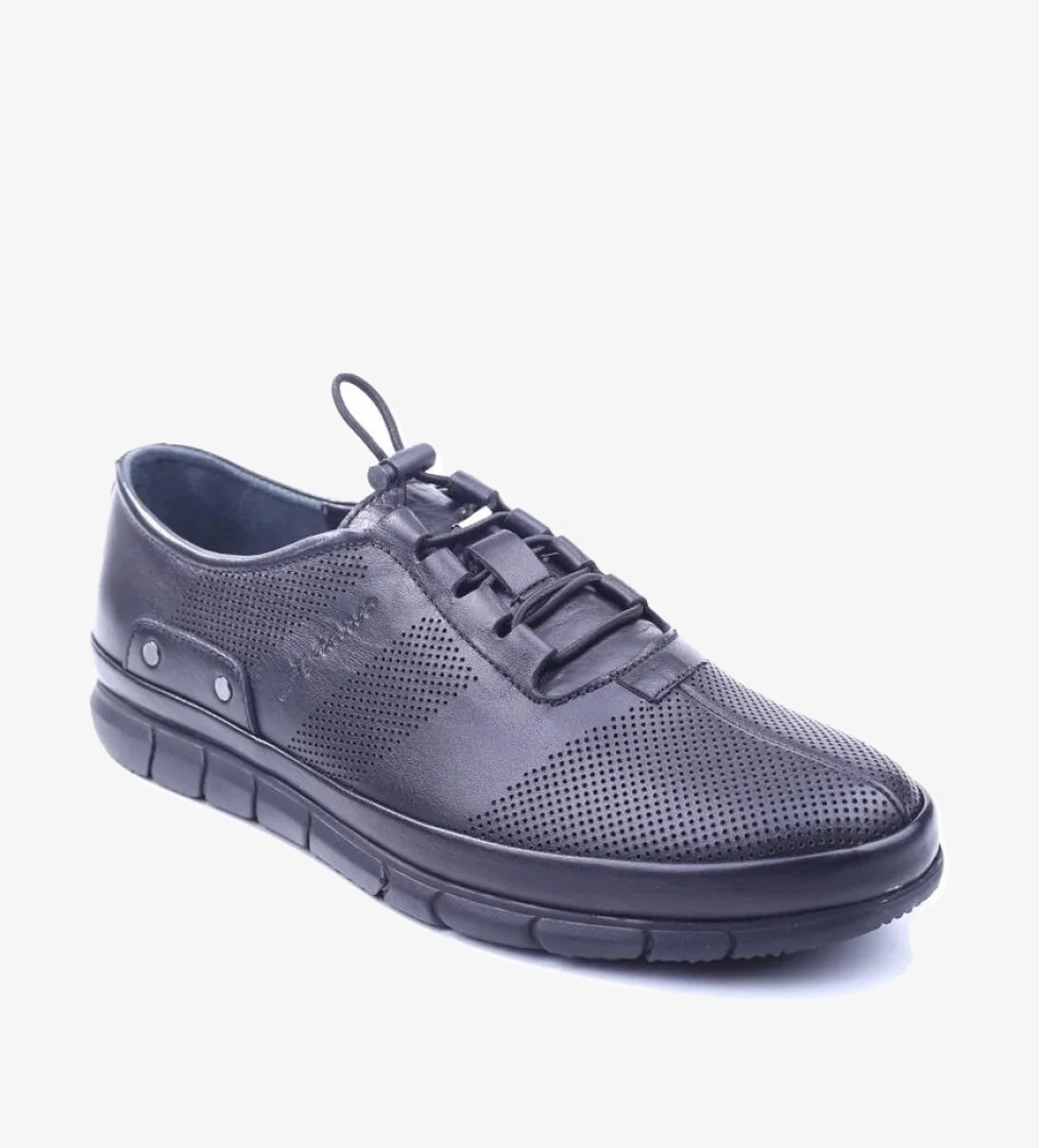 6022 Erkek Hakiki Deri Günlük Ayakkabı - Görsel 1