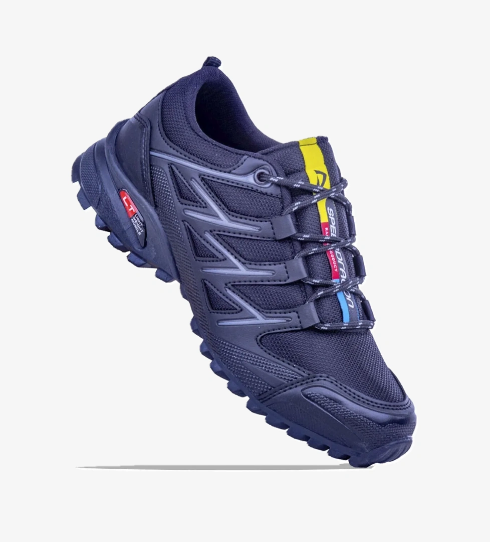 Enzo Unisex Spor Ayakkabı Siyah-siyah