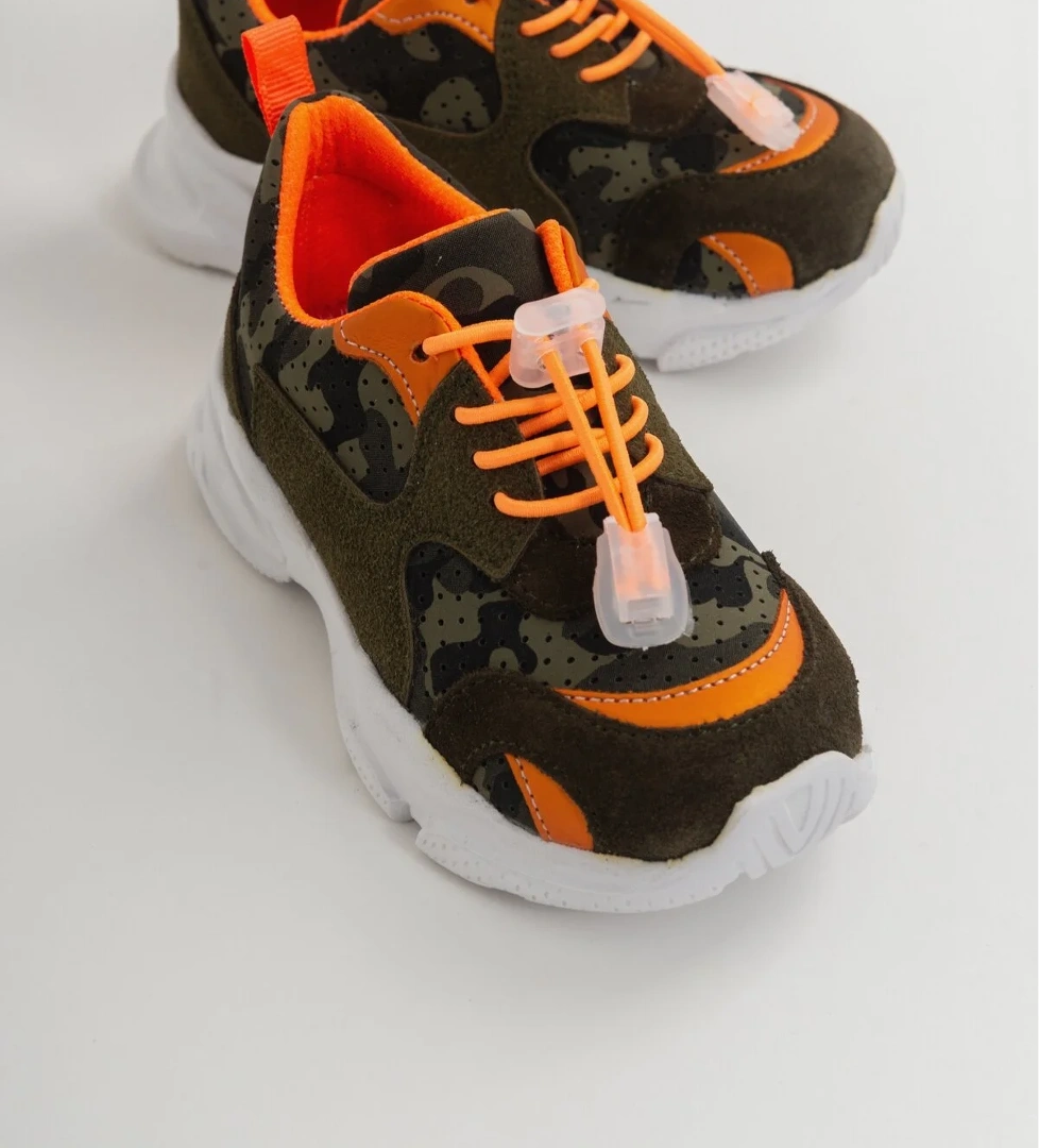 Erkek Çocuk Haki Ortopedik Destekli Spor Ayakkabı